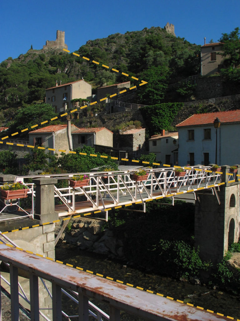 Lastours - Chemin du regard