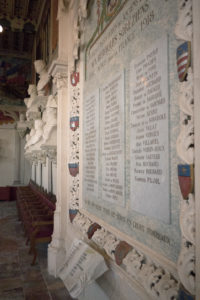 Abbaye-École de Sorèze (Tarn) - Monument aux Morts dans la grande salle