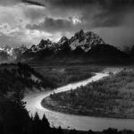 Ansel Adams - The tetons and the snake river