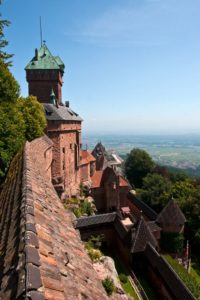 Château du Haut Koenigsbourg (Bas-Rhin, Alsace) - Vue panoramique