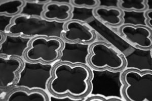 Musée de Louviers - Grille en fer forgé