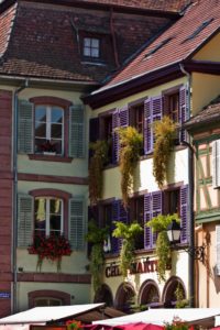Alsace - Façade fleurie