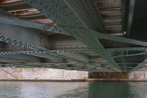 Sète - Canal La Bordigue - Pont métallique