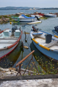 Sète - Canal - Bateaux de pêche