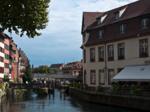 Strasbourg - Petite France - Canal et maisons à colombages ©Florent Chatroussat