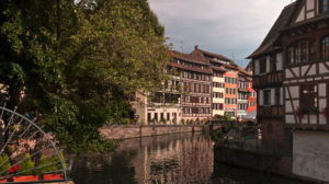 Strasbourg, Petite France - Canaux et maisons à colombages ©Florent Chatroussat