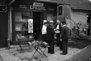 Xaronval, village 1900 - Épicerie, vins fins et spiritueux