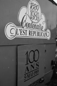 Xaronval, village 1900 - Camionnette publicitaire L'Est Républicain